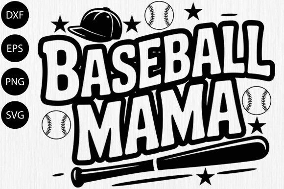 Baseball Mama SVG Game Day Mom Svg Graphics and Crafts Review