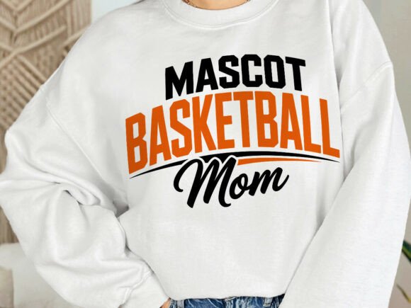 Basketball Mom SVG, Proud Basketball Mom: Graphics and Crafts for Editors