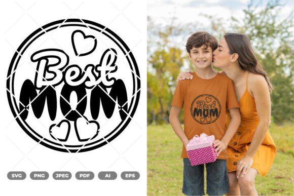 Best Mom SVG Clipart Graphics for Crafts