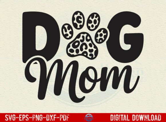 Leopard Paw Print Dog Mom SVG: Graphics and Crafts Review