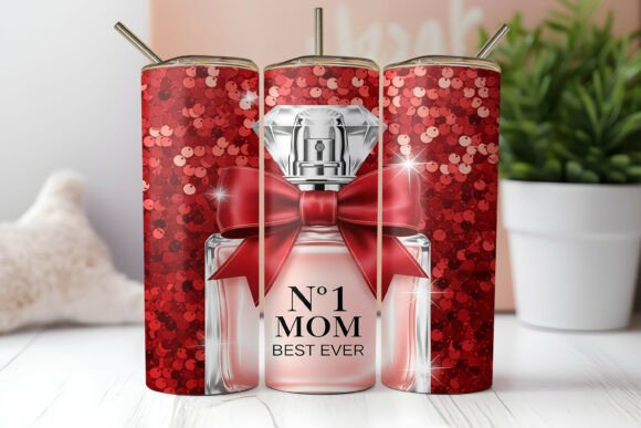 Mom Perfume Tumbler Wrap Sublimation Graphics Review