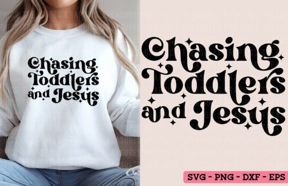 Retro Christian Mom SVG PNG Jesus