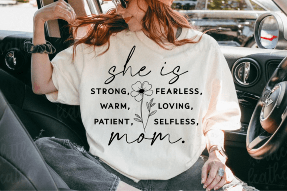 She is Mom Svg Png Design Graphics and Crafts Review