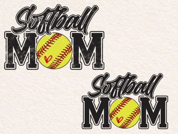 Softball Mom Svg, Sports Design for Mom