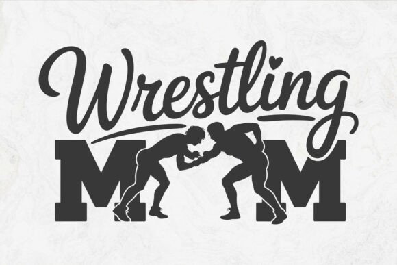Wrestling Mom SVG File, Wrestler Fighter Graphics and Crafts Review