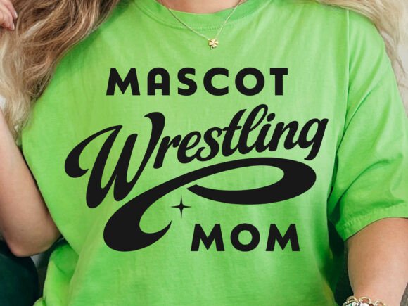 Wrestling Mom SVG Template Svg Graphics